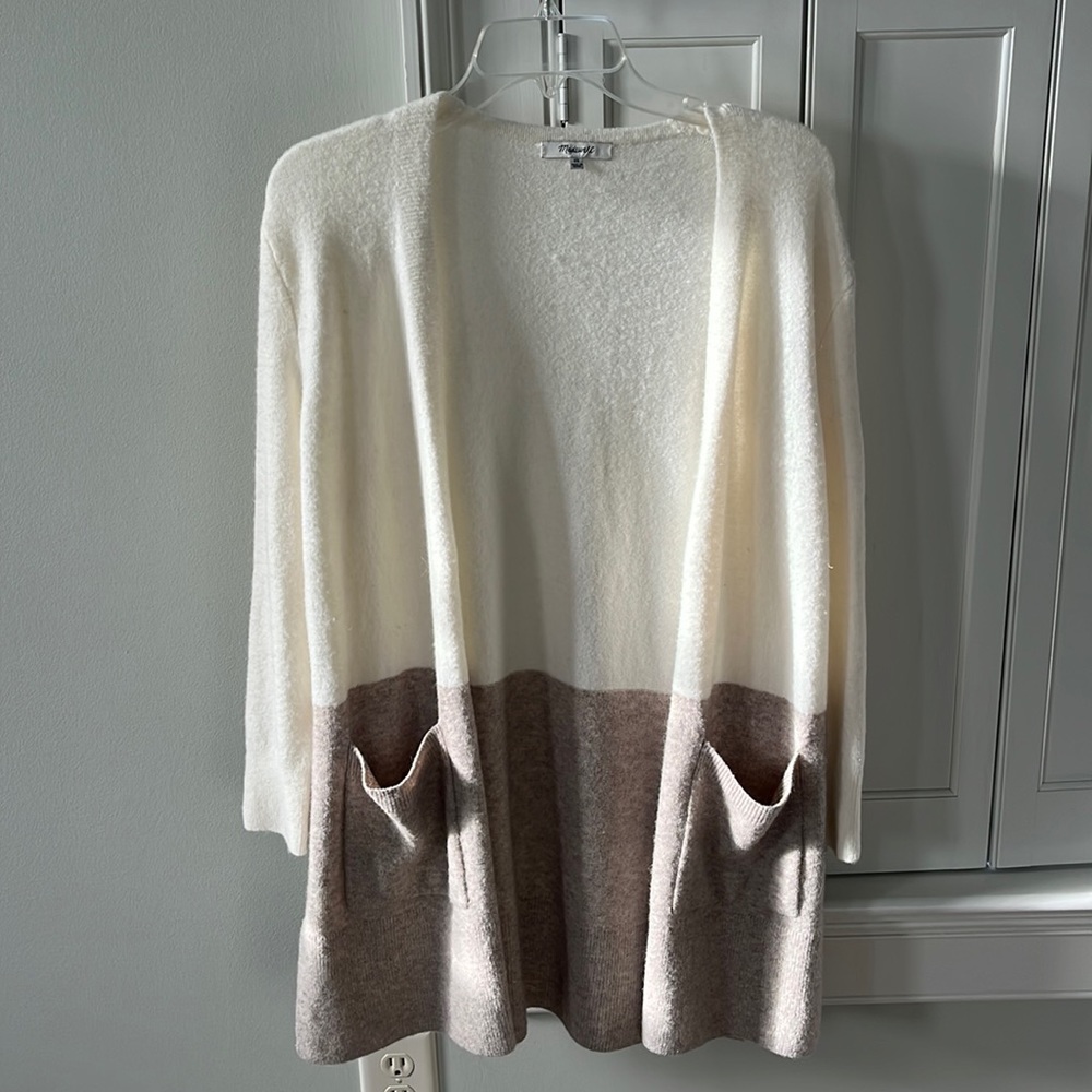 Madewell Colorblock Cardigan